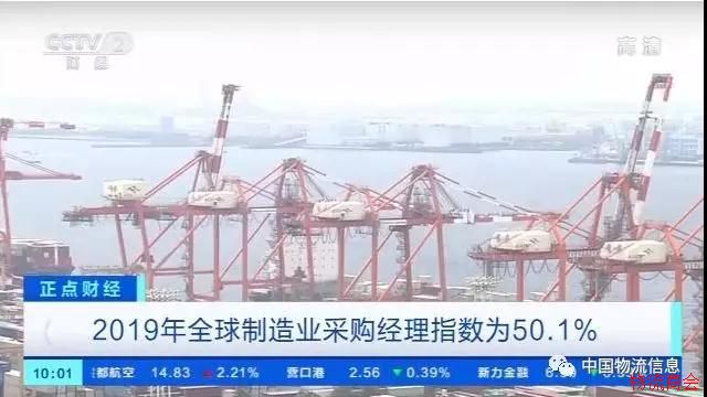 【正点财经】2019年全球制造业采购经理指数为50.1% 【正点财经】2019年全球制造业采购经理指数为50.1%