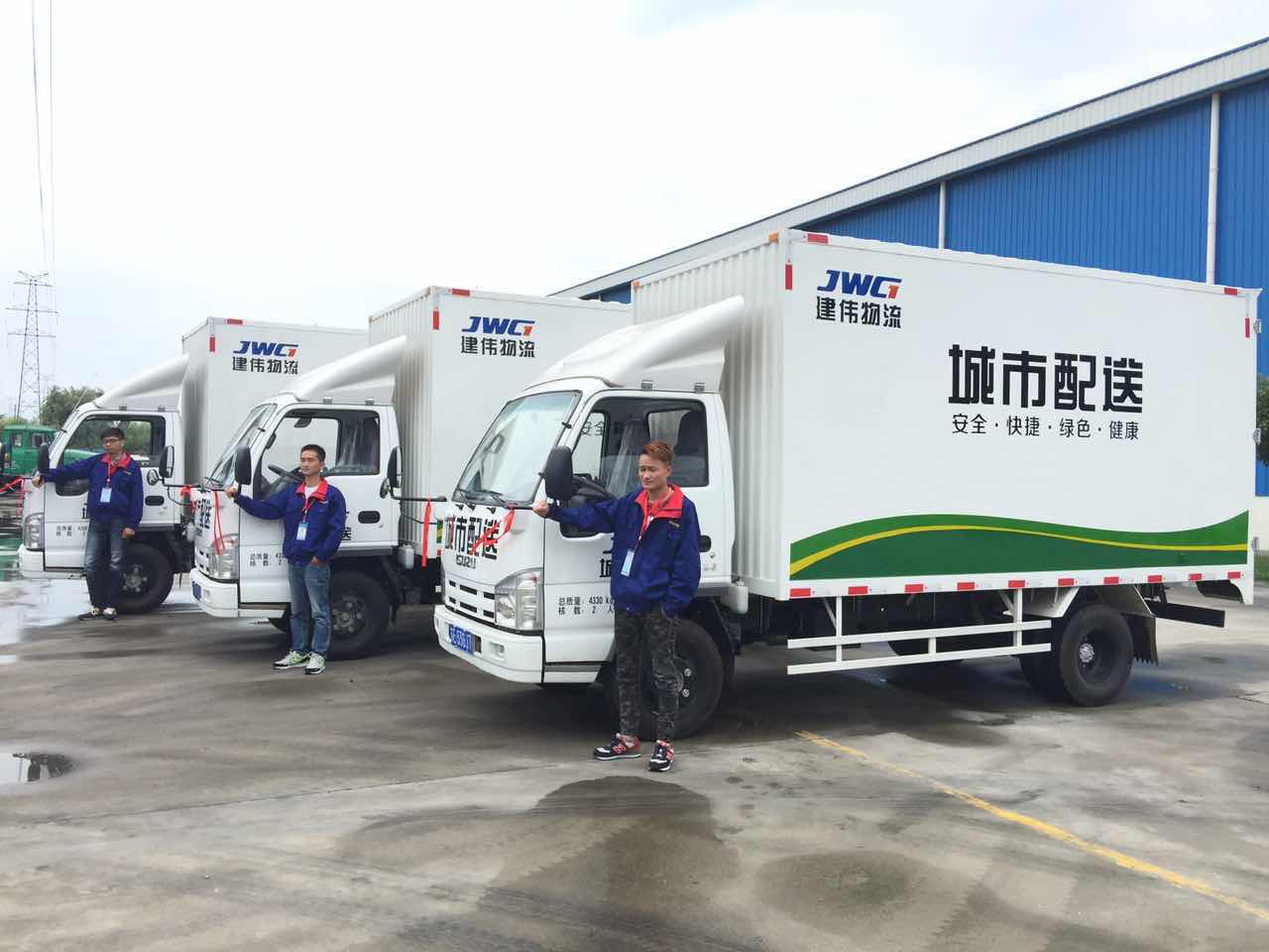 昆山建伟物流城市配送项目启动 昆山建伟物流城市配送项目启动